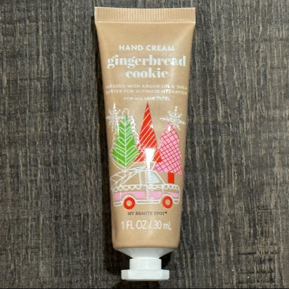 💞 New Gingerbread Cookie Hand Cream with Argan Oil & Shea Butter